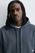 Zara Oversized Dark Blue Hoodie