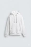 Zara Oversized White Hoodie