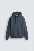 Zara Oversized Dark Blue Hoodie