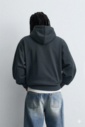 Zara Oversized Dark Blue Hoodie